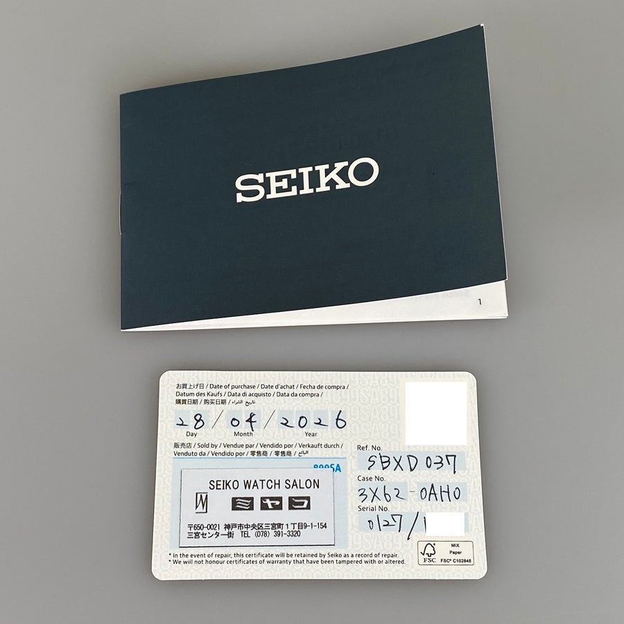 セイコー SBXD037 メンズ 腕時計