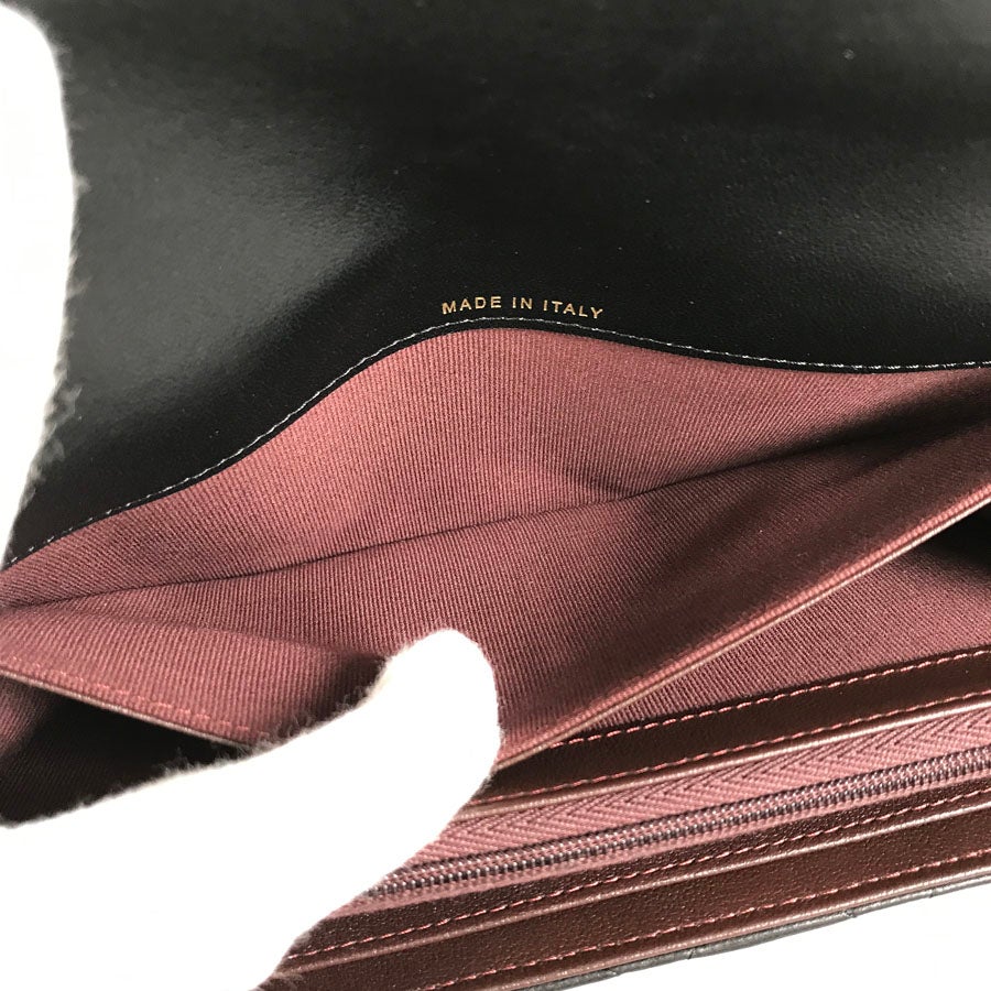 シャネル 長財布 かぶせ蓋