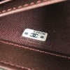 シャネル 長財布 かぶせ蓋