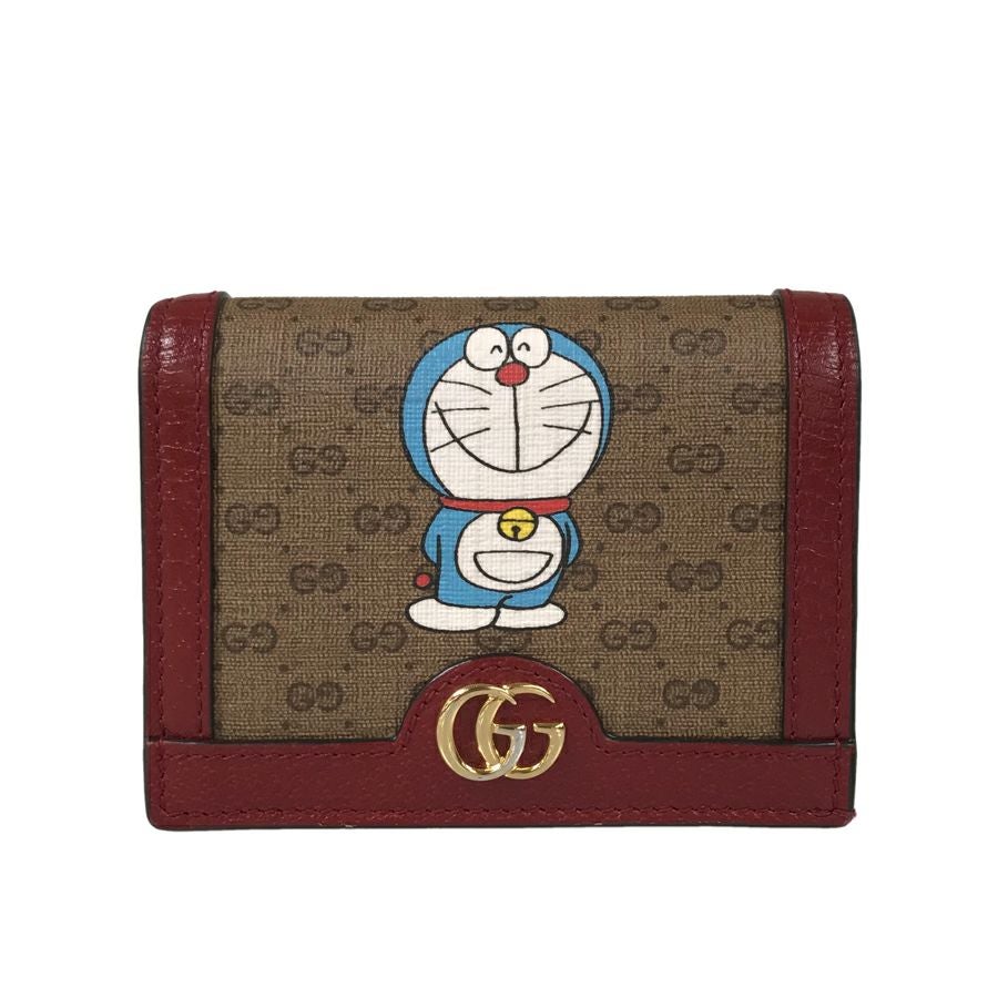 グッチ GGスプリーム ドラえもん 二つ折り財布 | キングラム グッチ GGスプリーム ドラえもん 二つ折り財布 | キングラム