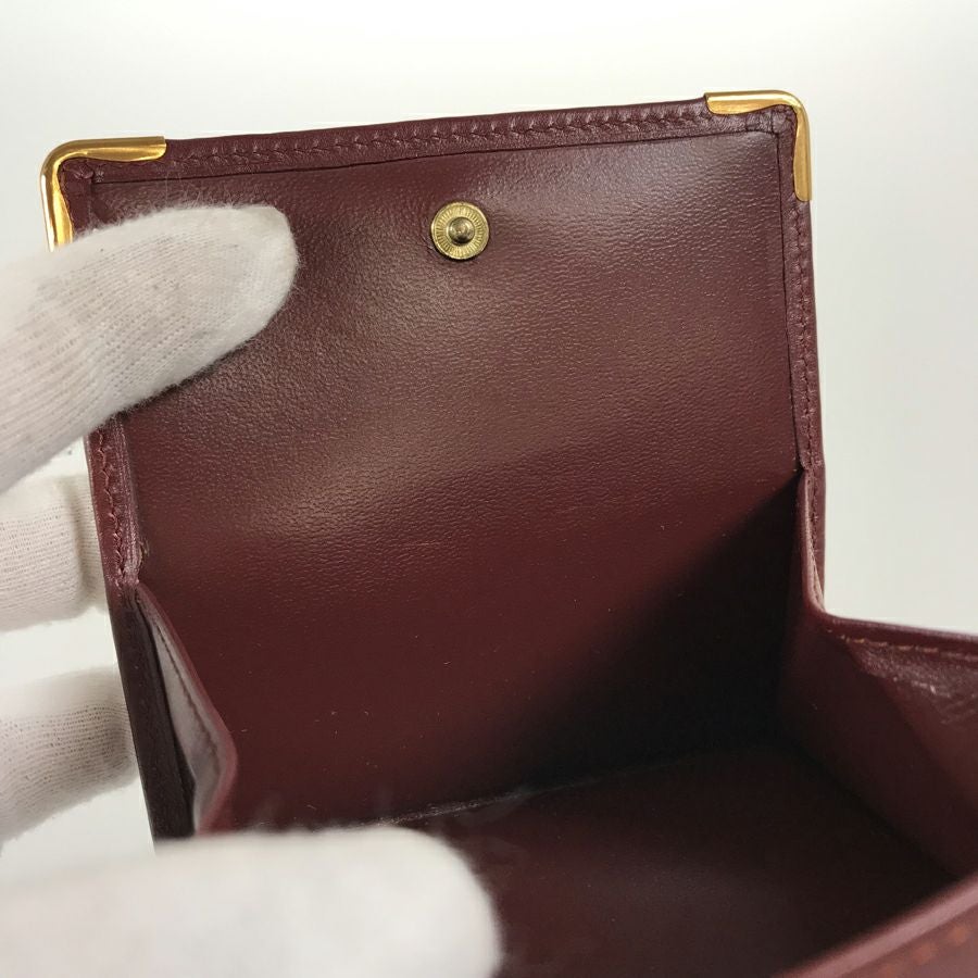 カルティエ 二つ折り財布