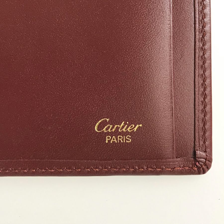 カルティエ 二つ折り財布