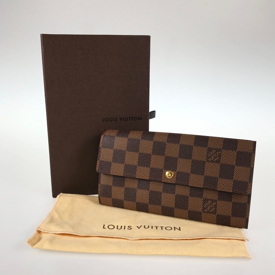 ルイ・ヴィトン 長財布 かぶせ蓋